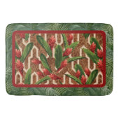 Tropisch Plant- en palmpatroon Badmat (Voorkant)