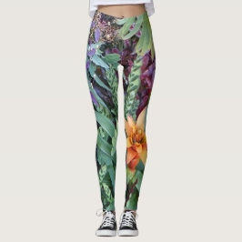 Tropisch Plant Leggings