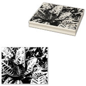 Tropisch Plant Rubberstempel (Gestempeld)