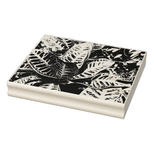 Tropisch Plant Rubberstempel