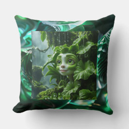 Tropisch Plant Sierkussen