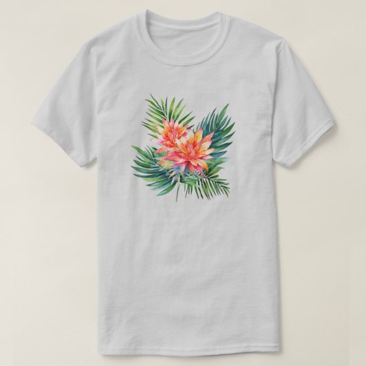 Tropisch Plant T-shirt (Design voorkant)