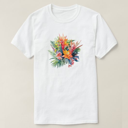 Tropisch Plant T-shirt (Design voorkant)