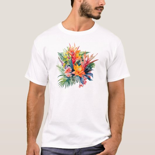 Tropisch Plant T-shirt (Voorkant)