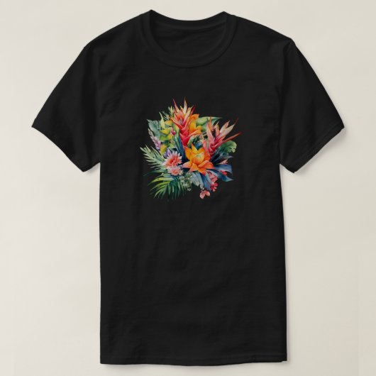 Tropisch Plant T-shirt (Design voorkant)