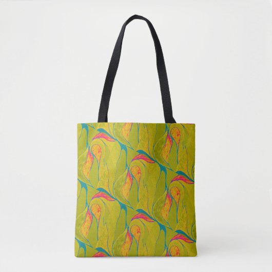 Tropisch plash-Tas Tote Bag (Voorkant)