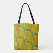 Tropisch plash-Tas Tote Bag (Achterkant)