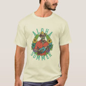 Tropisch plezier in de zon - Aloha Summer Vibes T-shirt (Voorkant)