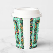 Tropisch plezier voor je 2e verjaardag: kleurrijk papieren bekers (Rechts)