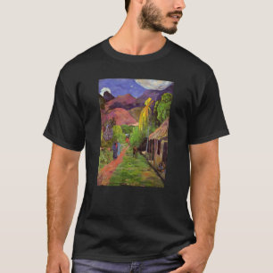 Tropisch polynesiaans Paul Gauguin Art Rue de Tahi T-shirt