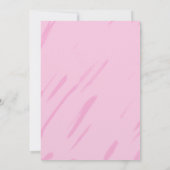 Tropisch Pool Feest Kaart (Achterkant)