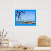 Tropisch poster (Keuken)