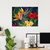 Tropisch Poster voor Paradise Fine Art (Thuiskantoor)