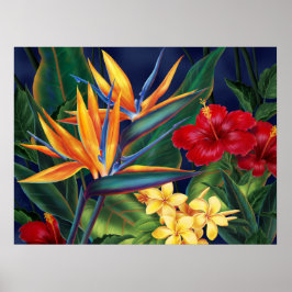 Tropisch Poster voor Paradise Fine Art