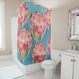 Tropisch proteïnedouchegordijn douchegordijn