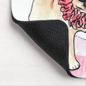 Tropisch Pug Mousepad Muismat (Hoek)