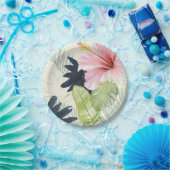 Tropisch Punch Collectie Papieren Bordje (Feest)