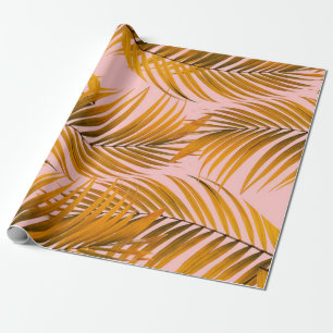 Tropisch realistische leest Pattern Trendy Mode C Cadeaupapier