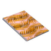Tropisch realistische leest Pattern Trendy Mode C Notitieboek (Rechterzijde)