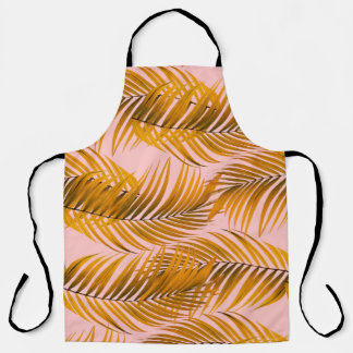 Tropisch realistische leest Pattern Trendy Mode C Schort