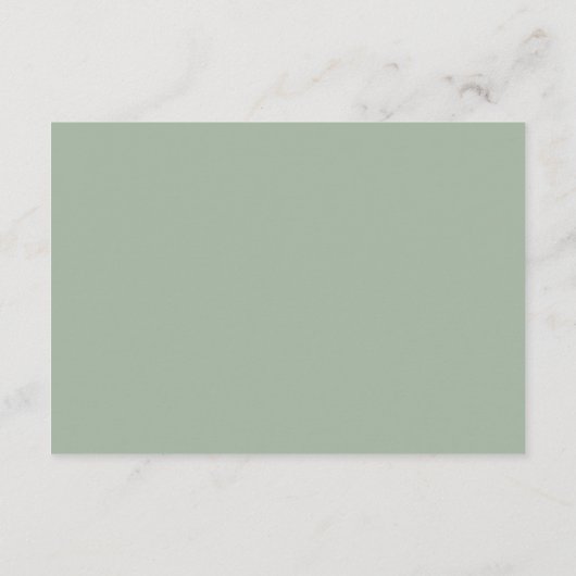 Tropisch recept voor de bruid informatiekaartje (Achterkant)