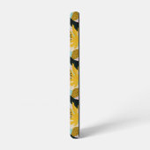 Tropisch regenwoud bladeren patroon samsung galaxy hoesje (Linkerkant)