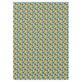 Tropisch regenwoud bladeren patroon tafelkleed (Voorkant)