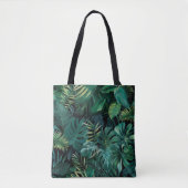 Tropisch regenwoud bladeren tote bag (Voorkant)