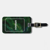 Tropisch regenwoud Bladgroen Bladgroen Bladgroen Bagagelabel (Voorkant horizontaal)