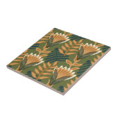 Tropisch regenwoud Floral Blossom Design Tegeltje (Zijkant)