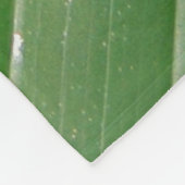 Tropisch regenwoud groene rode rode boomkikker fleece deken (Hoek)