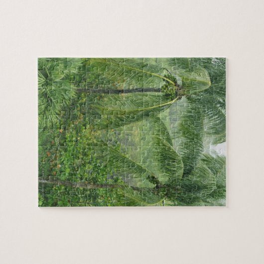 Tropisch regenwoud legpuzzel (Horizontaal)