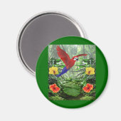 Tropisch regenwoud magneet (Voorkant / Achterkant)