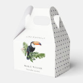 Tropisch regenwoud met aanraakgevoelige fauna elke bedankdoosjes (Voorkant Zijde)