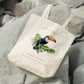 Tropisch regenwoud met aanraakgevoelige fauna elke tote bag