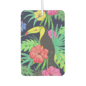 Tropisch regenwoud met tucan en bladeren luchtverfrisser (Voorkant)