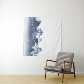 Tropisch regenwoud, mistig silhouet, Thailand Wandkleed (In Situ (horizontaal))