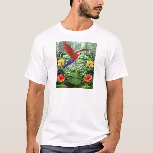 Tropisch regenwoud t-shirt (Voorkant)
