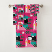 Tropisch regenwoud Toucan Bad Handdoek (Insitu)
