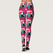Tropisch regenwoud Toucan Leggings (Achterkant)