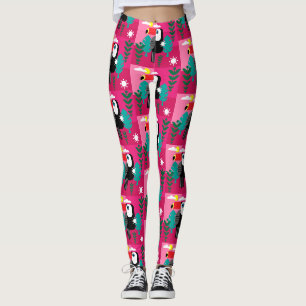 Tropisch regenwoud Toucan Leggings