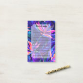 tropisch regenwoud van middernacht post-it® notes (Op bureau)