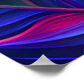 tropisch regenwoud van middernacht poster (Hoek)