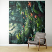 Tropisch regenwoud wandkleed (In situ)