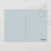Tropisch Resort Oceaankust Briefkaart (Achterkant)