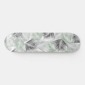 Tropisch retro patroon #5 #palms #decor #art persoonlijk skateboard (Horizontaal)