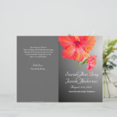 Tropisch Rode hibiscus-programma voor bloementeelt (Staand voorkant)