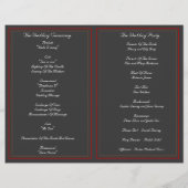 Tropisch Rode hibiscus-programma voor bloementeelt (Achterkant)