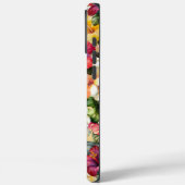 Tropisch rood gele hibiscus bloemen monogram Case-Mate iPhone case (Achterkant / Links)