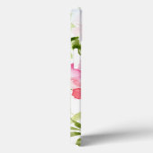 Tropisch rood roze papaverpatroon Case-Mate iPhone case (Achterkant / Rechts)